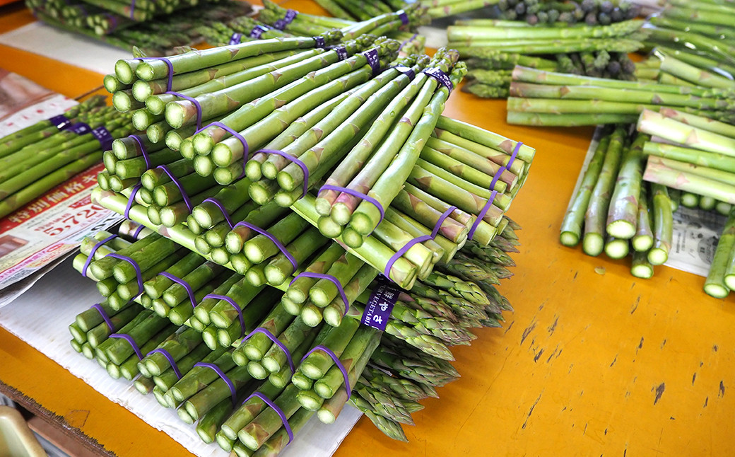 夏芽 アスパラガス 直方産 アスパラ Lサイズ 約1.5kg