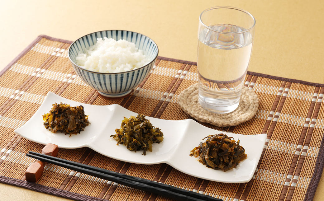 おたかな箱 お米 1.2kg  高菜 3種 コースター 1枚