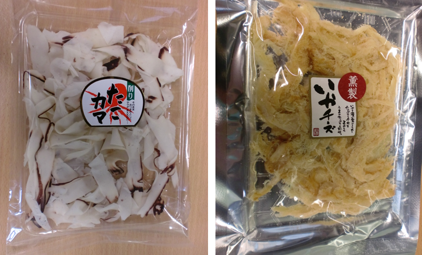 たこカマ　いかチーズ