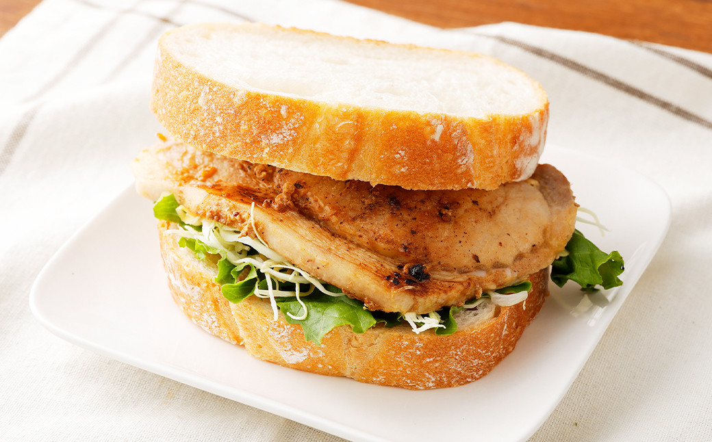 熊本県産 モンヴェールポーク ロース味噌漬け計1.25kg(125g×10) 調理例