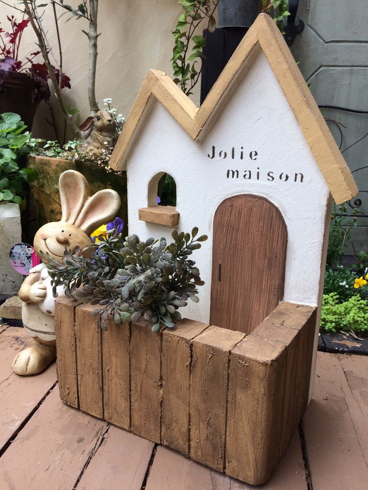 ＜MoonRabbit＞2屋根のお家プランター
