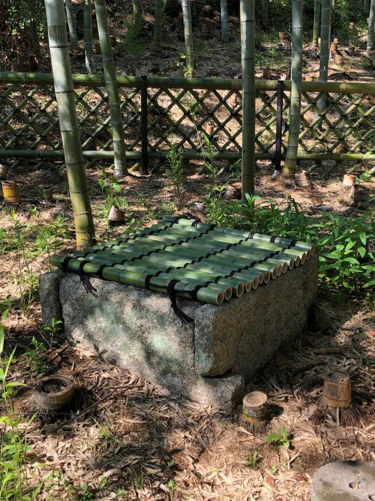 〈長岡銘竹〉竹製井戸蓋