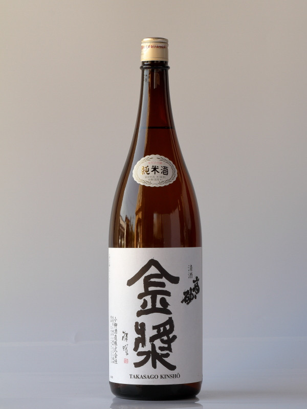 特別純米酒　高砂金漿　1.8ℓ