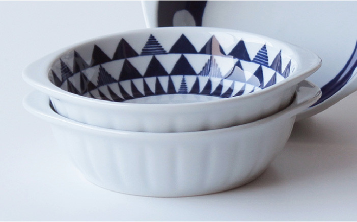 AC16 【波佐見焼】Cheer house グラタン鉢（5個セット）-7