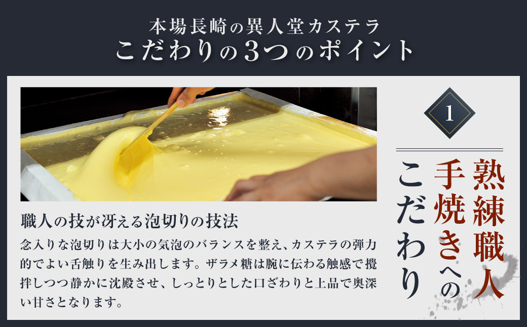 1.熟練職人手焼きへのこだわり