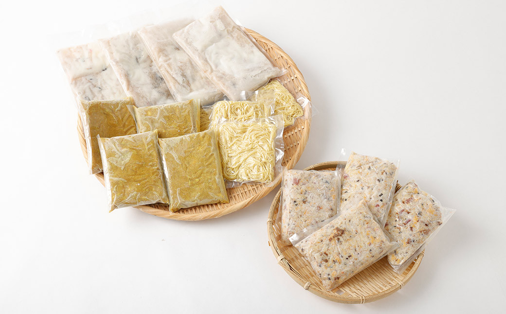 松露のまんぷく 各4食 セット ちゃんぽん カレー 焼きめし 冷凍