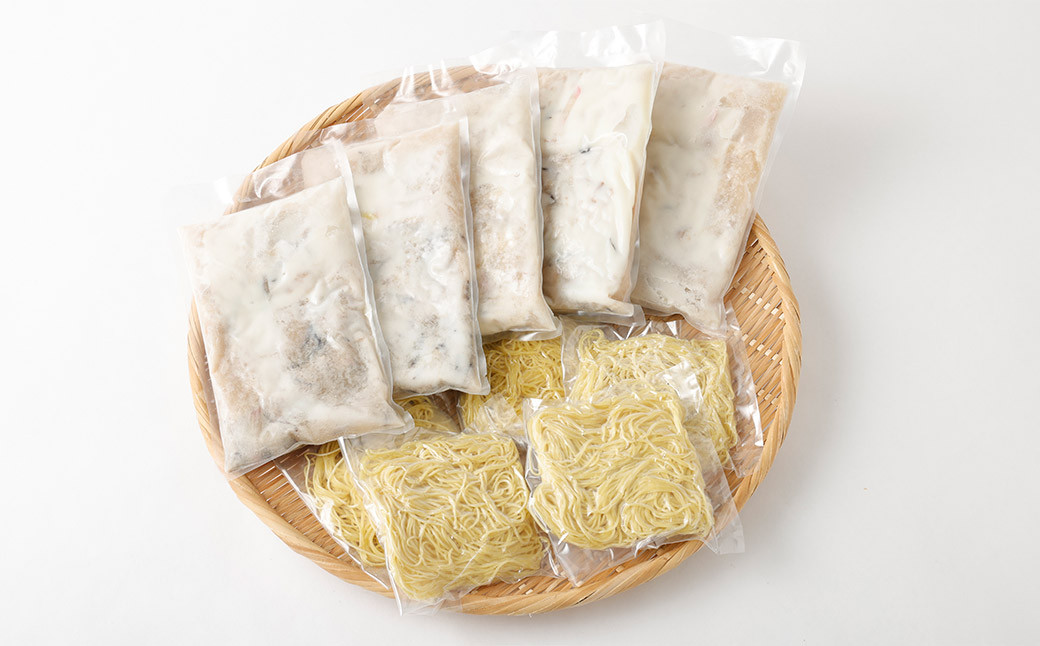 ちゃんぽんの松露 ちゃんぽん 5食 セット 冷凍