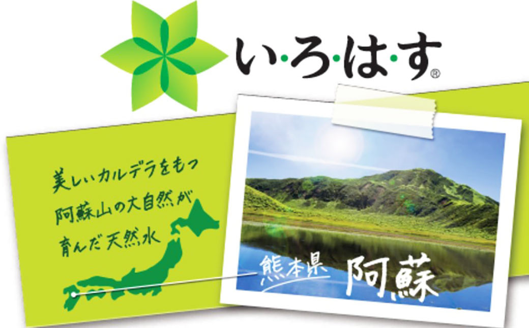 【定期便6回】い・ろ・は・す(いろはす)阿蘇の天然水 2L 計12本×6回