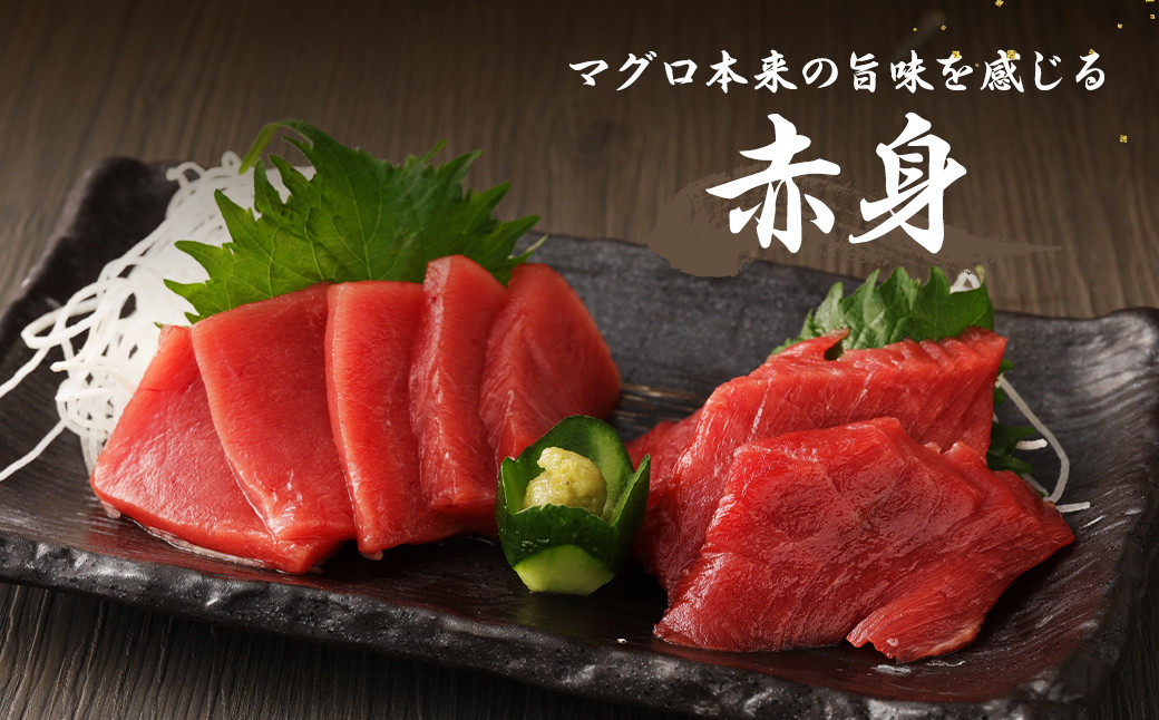 長崎県産 本マグロ3種盛り「大トロ・中トロ・赤身」約1.0㎏