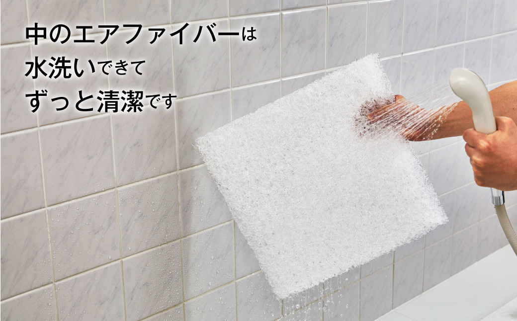 エアウィーヴ 座クッション (カラー : ブラック ) クッション 座布団 洗える