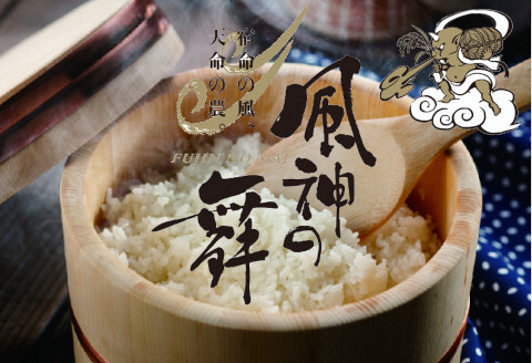 風を宿命として農に生きる「風神の舞」（コシヒカリ） 　５kg
