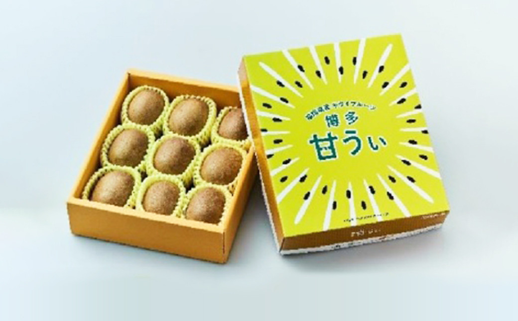 福岡県産 博多甘うぃ 約1.4kg(大玉9玉入り)