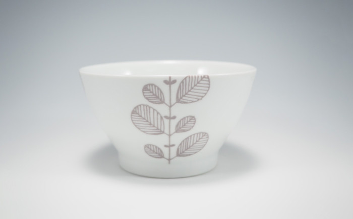 MC22 【波佐見焼】ミント 5色絵変わりご飯茶碗【永泉】-6