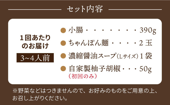 【全6回定期便】『やましょう×白石町産和牛』の本場もつ鍋