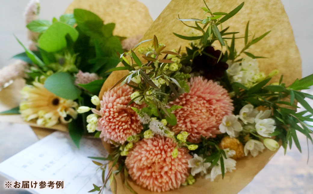 【定期便 3ヶ月】草花ノ定期便 Mサイズ 5～8種類 約8～10本