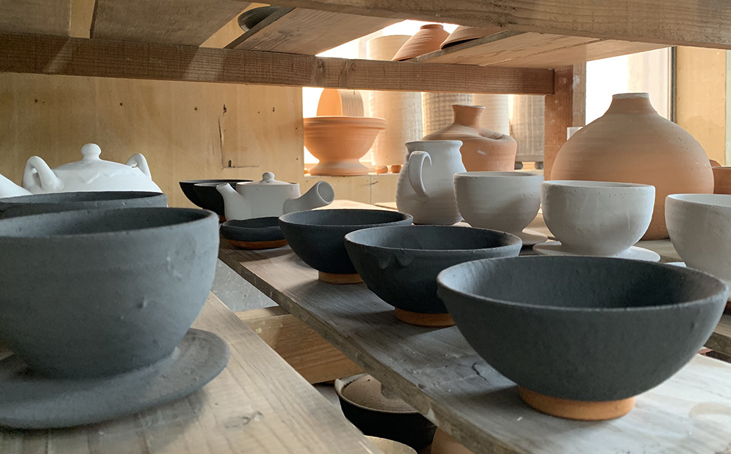 コーヒーサーバーセット（みかん灰）珈琲 コーヒーメーカー