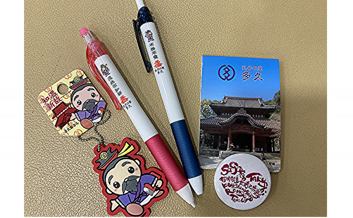 ラバーストラップ 多久翁さん論語ボールペン 多久翁さん論語シャープペン ※画像はイメージです。