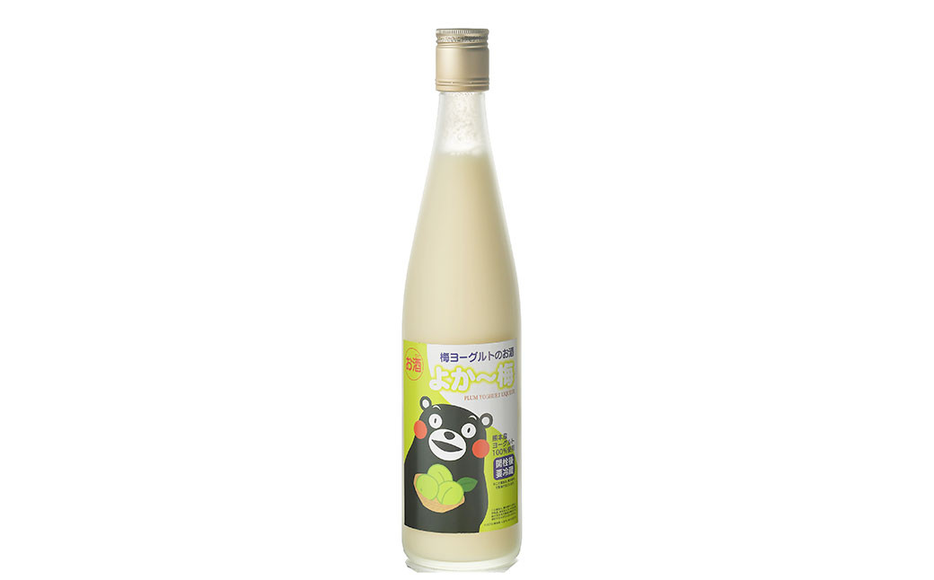 くまモンのヨーグルトのお酒 3種 (プレーン 桃 梅) 飲み比べセット 各500ml×3本 計1.5L リキュール ギフト箱