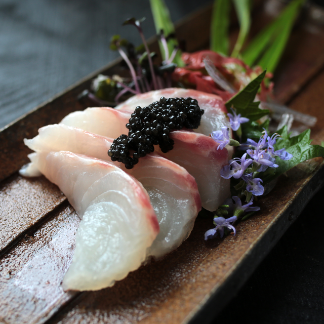 醤油味なので、お刺身に沿えるだけで醤油いらず。