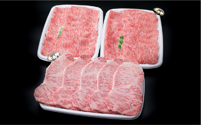 リブロース すき焼き肉 肉 ステーキ 赤身 サーロイン 牛肉 セット