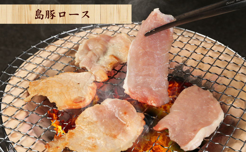 【鹿児島徳之島】 徳之島愛情たっぷり島豚Dセット島豚肉 2.2kg