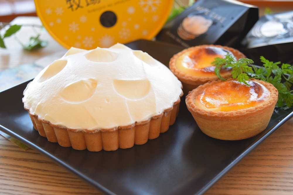 〈2回目のお届け〉牧場の淡雪とチーズタルトのセット
