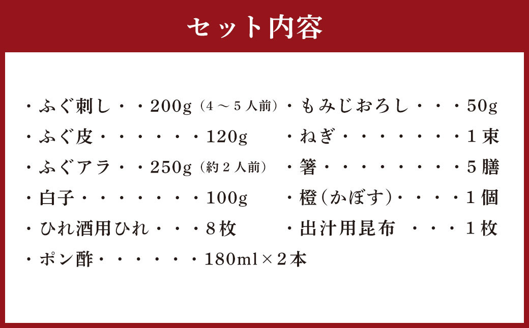 はつしろの ふぐ刺し セット 4～5人前 ふぐアラ・オリジナルポン酢付き