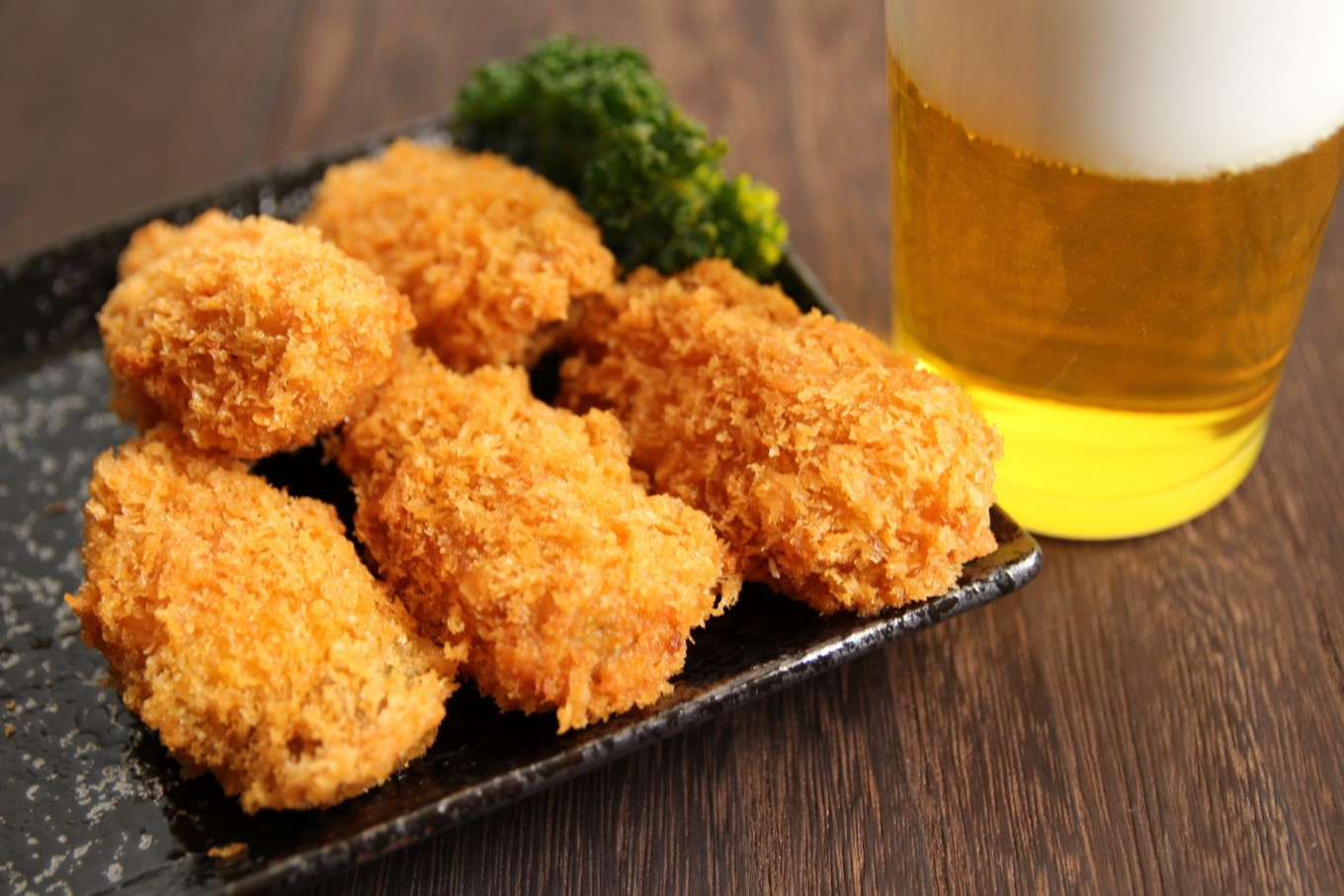 カキのむき身はカキフライにするのもおススメです（※写真はイメージです。）