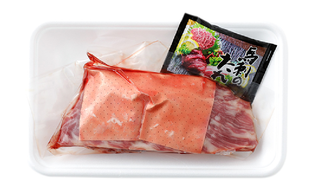 国産 馬刺し 高級 大トロ 希少部位「大帯」 約130g 馬肉 冷凍