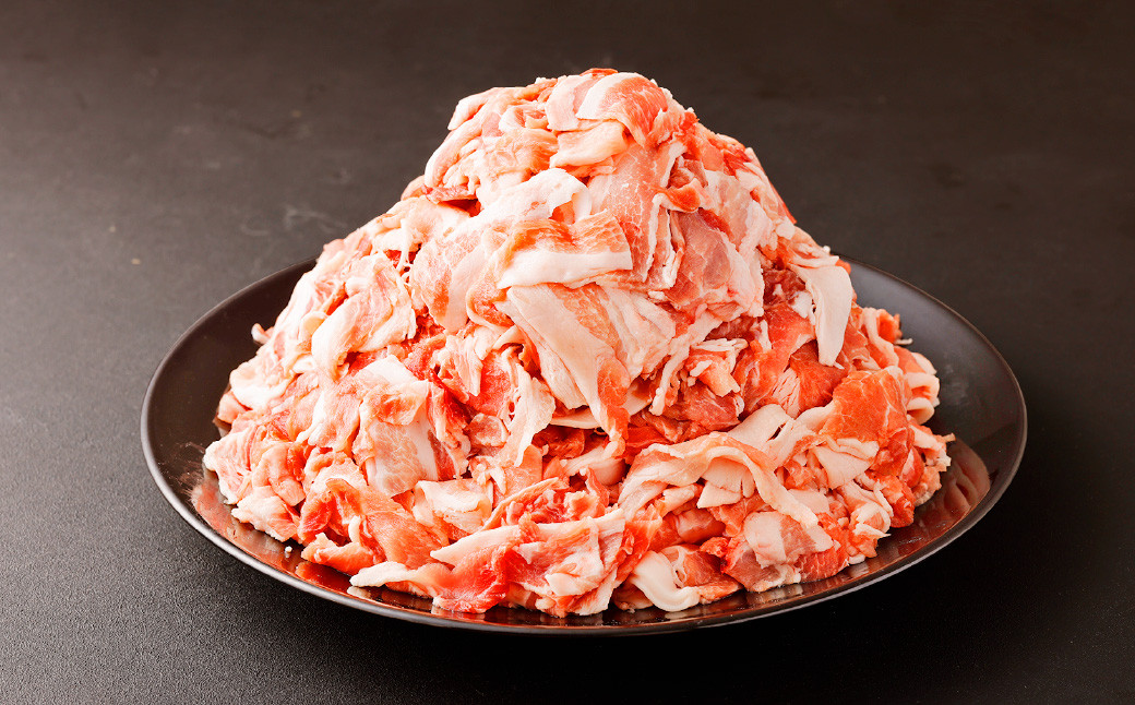 熊本県産 火の君ポーク 豚こま3.1kg