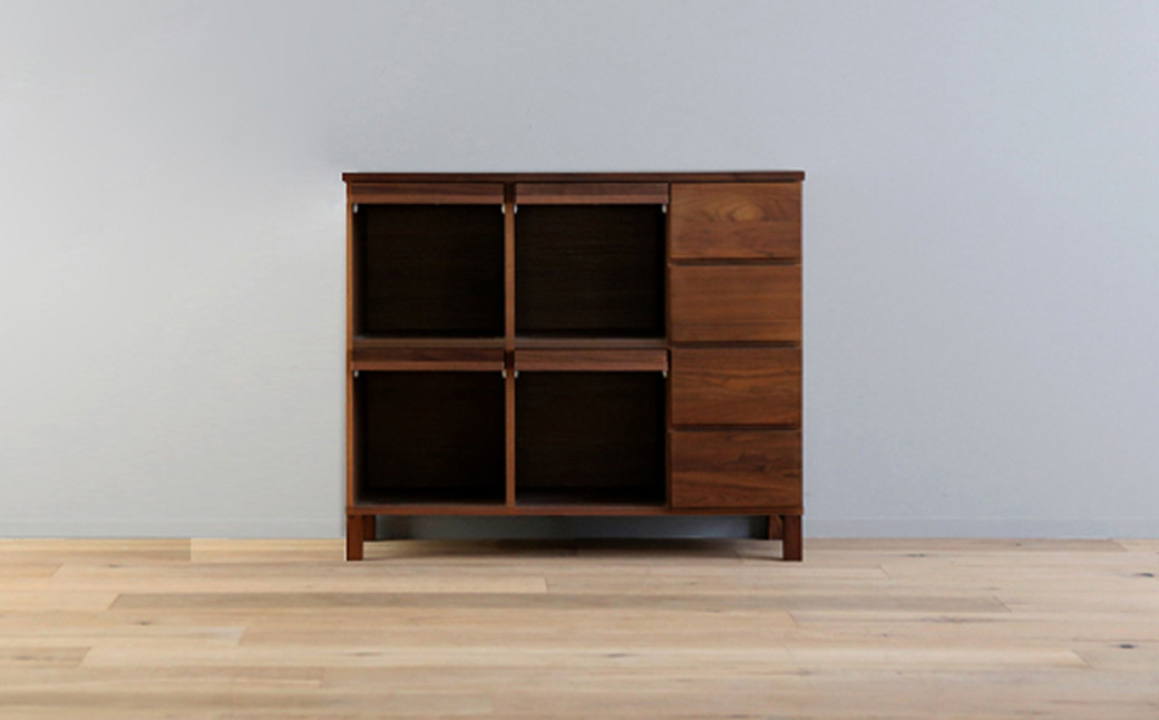 高野木工 レッチェ105 マガジンラックWN シンプル デザイン 家具