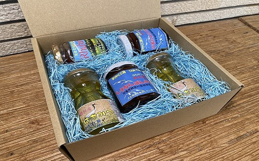 箱詰めして送付します