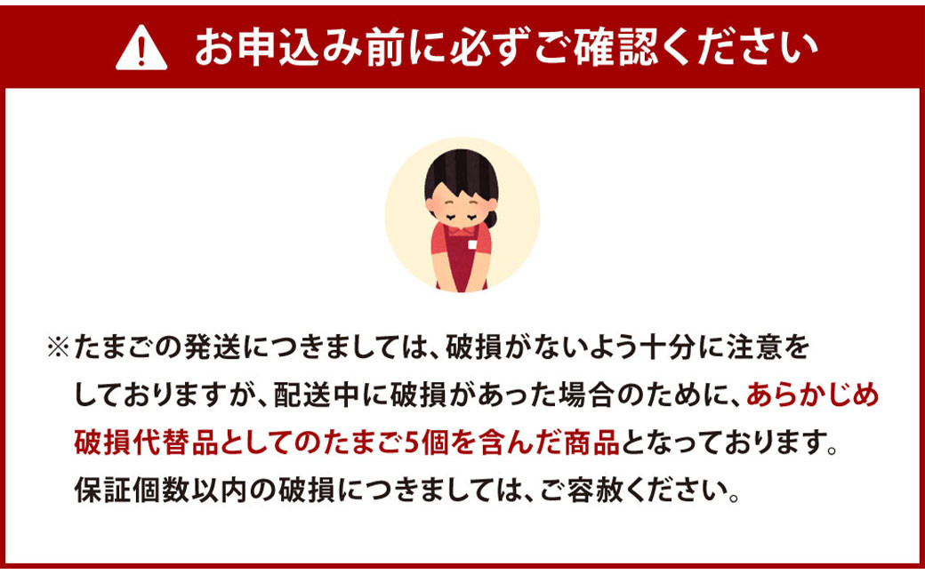 なかにし養鶏場 こだわりの たまご 50個 ※破損保証5個含む