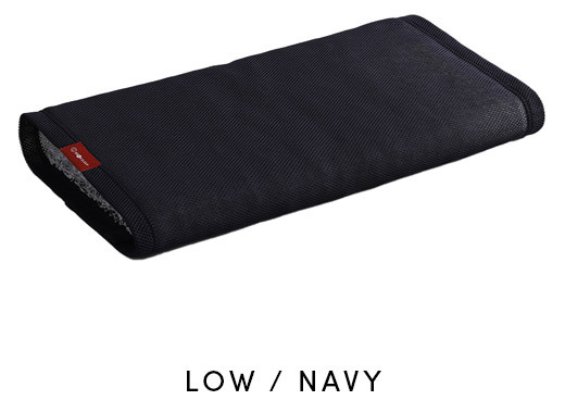 カバー色：ネイビー(アクティブエア)ポリエステル100％で通気性を最重視