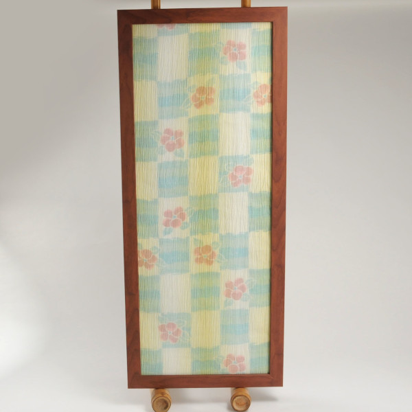 小千谷を代表する伝統的工芸品 小千谷縮の織額です