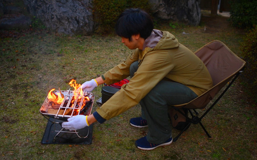 スライド ゴトク 20フット (58cm×15cm×21cm) 五徳 アウトドア キャンプ