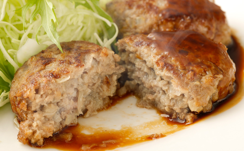 手ごね ハンバーグ 約1.92kg(80g×24)牛肉 豚肉