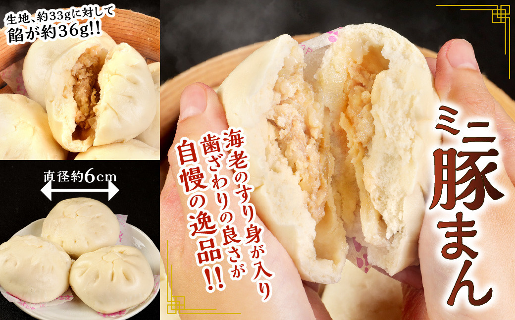 北九州銘品セット揚子江特製人気の3品(豚まん×4個、ミニ豚まん×6個、台湾ちまき×2個) ＆九州産手焼き炭火うなぎ蒲焼 2尾