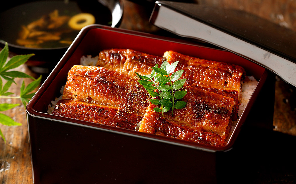 北九州銘品セット揚子江特製人気の3品(豚まん×4個、ミニ豚まん×6個、台湾ちまき×2個) ＆九州産手焼き炭火うなぎ蒲焼 2尾