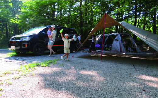 オートキャンプサイトも充実!