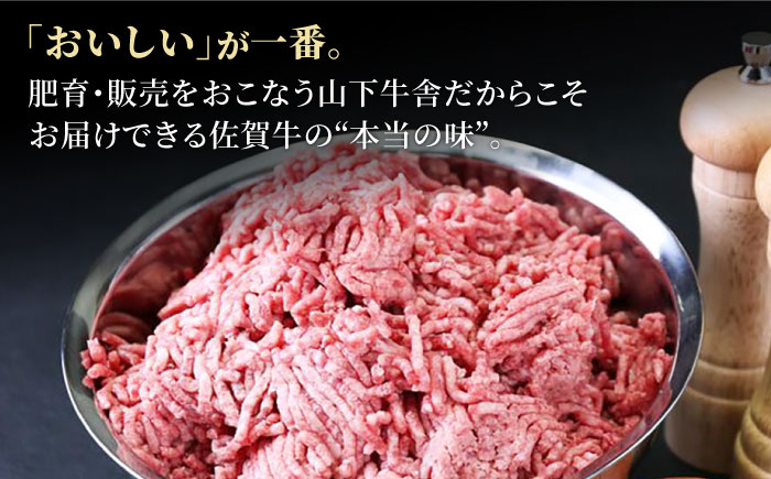 佐賀牛 A5 ミンチ 600g  挽肉 牛肉 黒毛和牛 肉 挽き肉 ひき肉 牛ひき肉 牛ミンチ ミンチ肉 冷凍