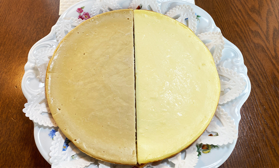 2種類の和三盆 フロマージュ ハーフ＆ハーフ チーズケーキ