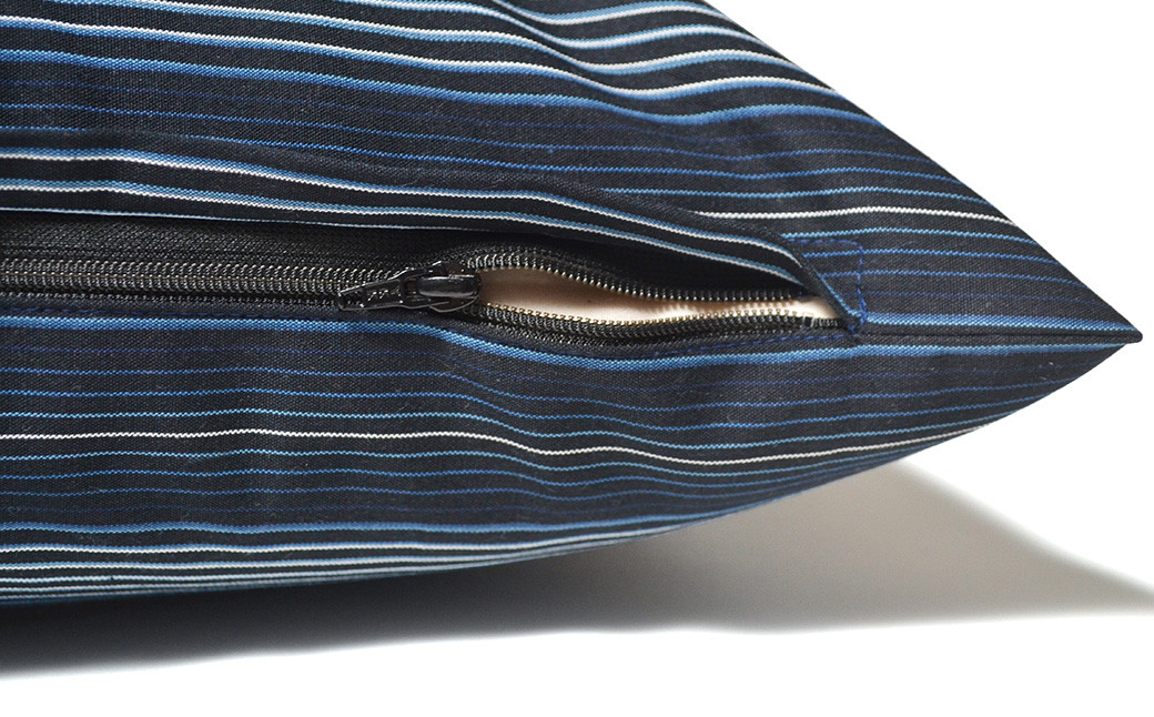 「小倉 縞縞」銘仙判 座布団カバー ※選べるデザイン