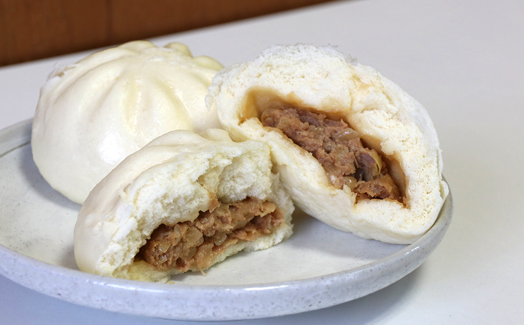 武遊のラー麦極肉まん 合計1.2kg(120g×10個) 肉まん