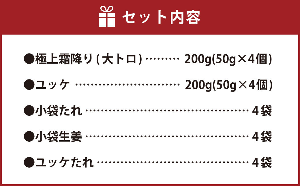 熊本 馬刺し 極上霜降り(大トロ)、馬肉ユッケ 200g×2 合計 400g セット 霜降り 大トロ 馬肉 ユッケ