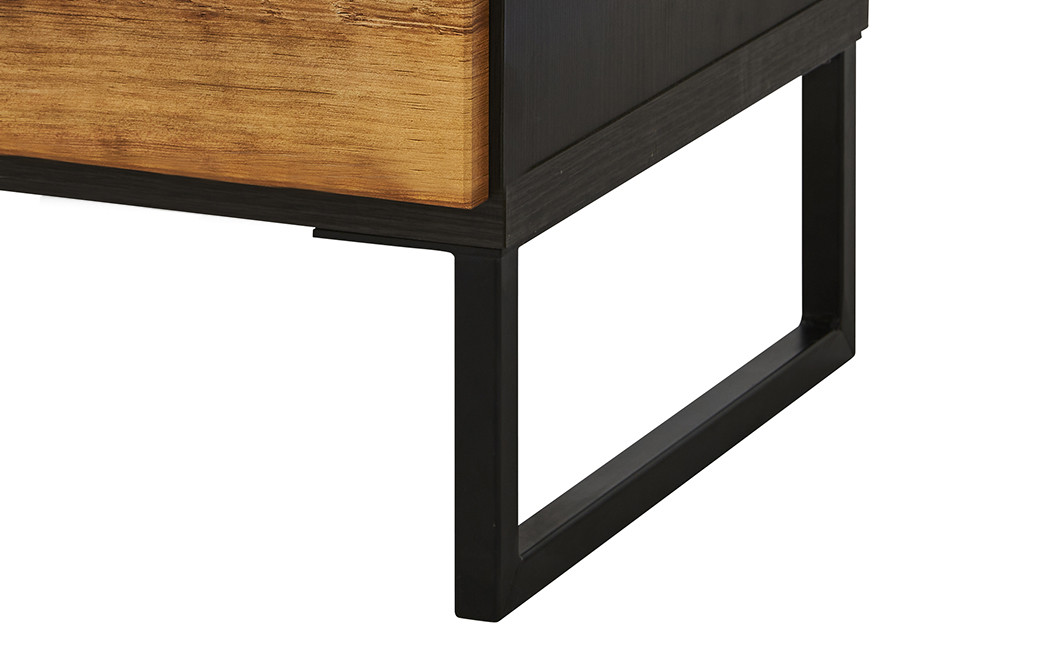 120 カウンター キャメロン (ナチュラル・ブラウン) 収納 家具