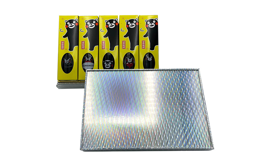 くまモンパッケージ & ミニチュア くまモン ボトル 味わい別 5種類 セット