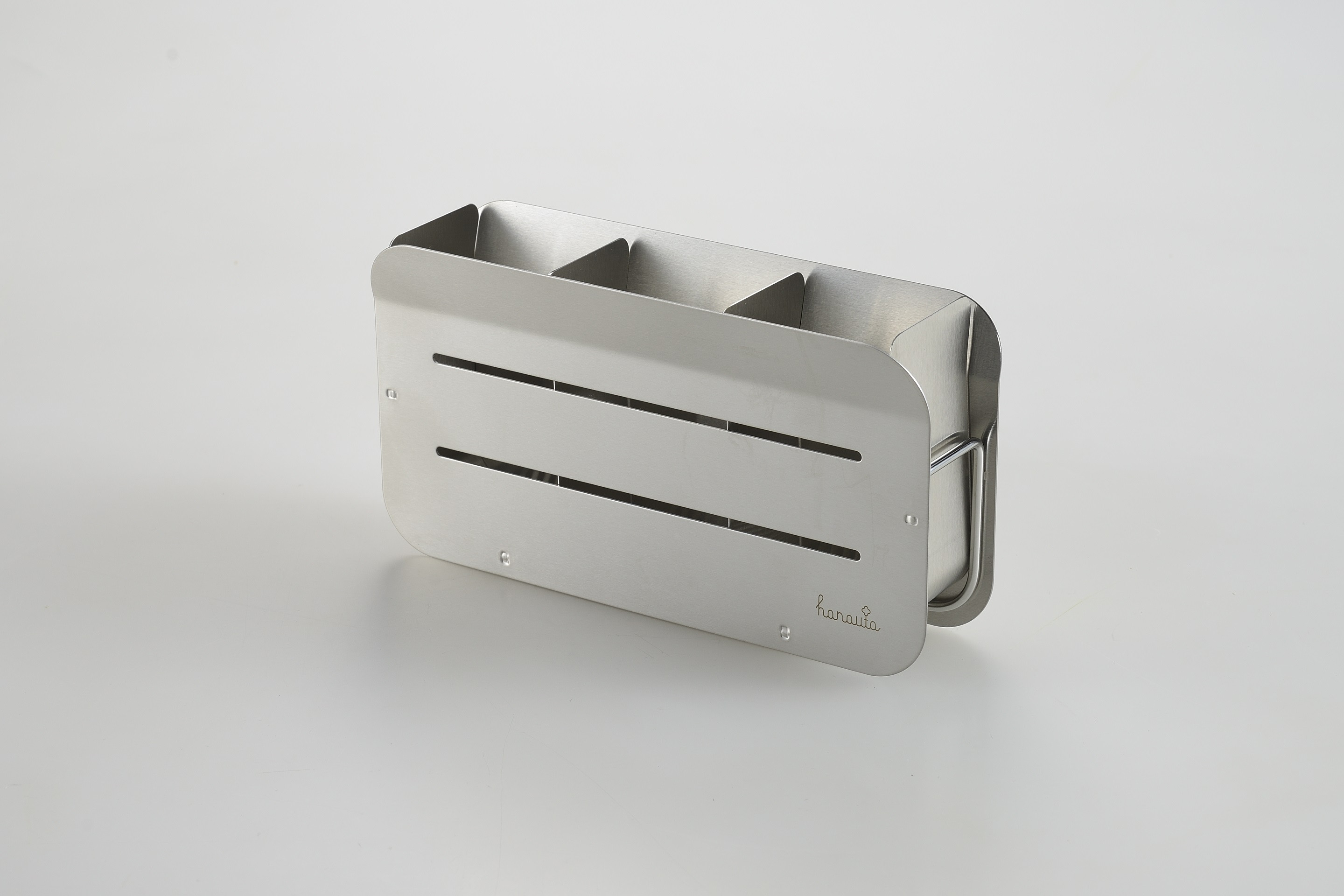 燕三条のおすすめ品 水切りラック[ハナウタ] おしゃれなステンレス製キッチン用品 水切りラック 縦置き シルバー