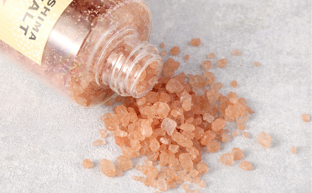 【鹿児島県天城町】徳之島バスソルト～日の茜～ ３本セット