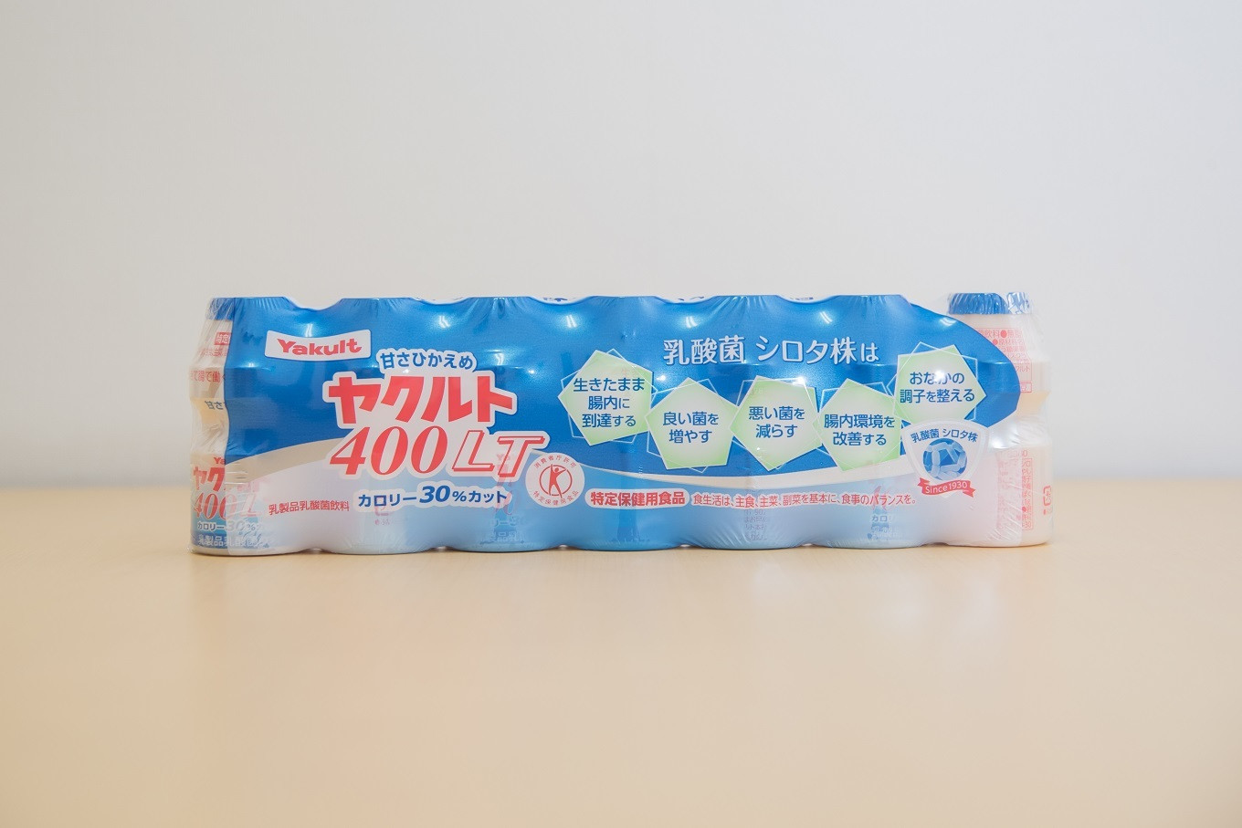 ヤクルト400またはヤクルト400LT（いずれか）7本1パックを週1回×4週間お届け